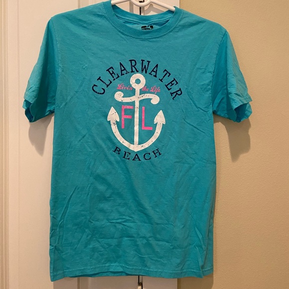 clearwater beach shirt NEVER WORN - Picture 1 of 3